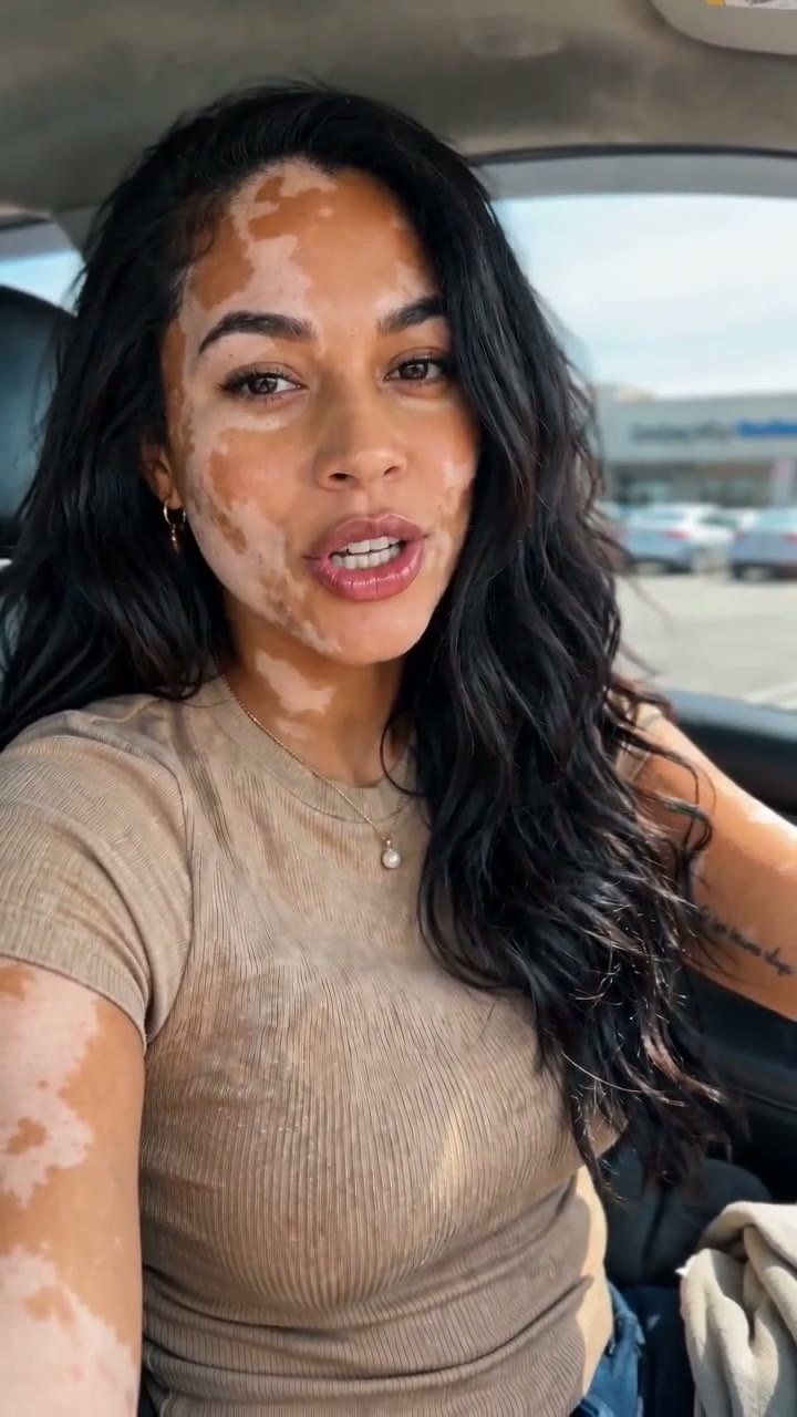 Creator speaking directly to camera from her car